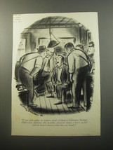 1950 Cartoon by Whitney Darrow, Jr. - I was just going to inquire  - £14.78 GBP