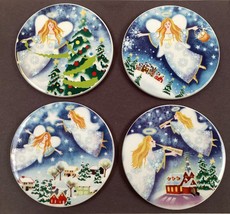 Christmas Angel Coasters Set Of 4  - £10.24 GBP