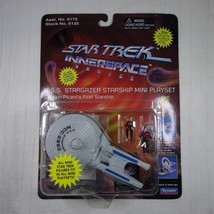 Star Trek Innerspace USS Stargazer Starship Mini Playset Playmates NEW NIP - £31.44 GBP