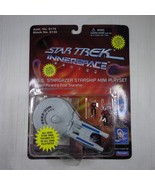 Star Trek Innerspace USS Stargazer Starship Mini Playset Playmates NEW NIP - £31.42 GBP