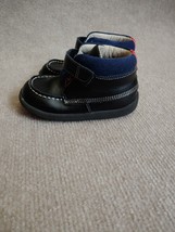 See Kai Run Owen High Top Sneaker Bootie Toddler Boys Size 7.5 Black - £19.51 GBP