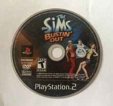 Sims Bustin&#39; Out Sony PlayStation 2, 2003, EA Games PS2 Disk Only  - £6.20 GBP