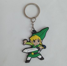 New Zelda Nintendo Character Rubber 1.75&quot; Keychain - £6.53 GBP