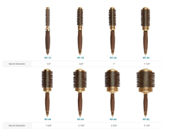 Olivia Garden NanoThermic Ceramic + Ion Barrel Brush, 2-1/8" (NT-54) image 9