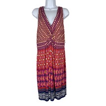 Laundry by Shelli Segal Womens Dress Size 12 Printed Sleeveless Twisted Front - £17.31 GBP