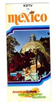 KDTV American Airlines 1973 Endless Summer Vacations to Mexico Brochure - $17.80