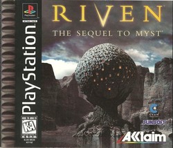 Riven The Sequel to Myst - Sony PlayStation 1 PS1 PS2 PS3 PS PSX Video Game  - £7.63 GBP