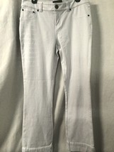 INC Concepts Women&#39;s Jeans White Boot Cut Stretch Jeans Size10 - $28.71