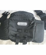 Vintage Outdoor Products Waist Hip Fanny Pack Hiking Bag Black Made In USA - $17.81