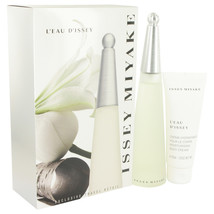 L&#39;EAU D&#39;ISSEY (issey Miyake) by Issey Miyake Gift Set -- 3.3 oz Eau DeTo... - £69.20 GBP