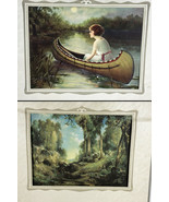 Calendar Double Print Adelaide Hiebel Gerlach-Barklow Moran Sweet Solitu... - $33.65