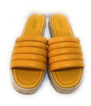 New MICHAEL KORS Women&#39;s Royce Quilted Espadrille Slides Yellow Variety ... - $41.24
