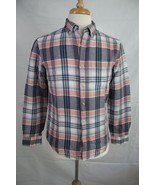AMERICAN EAGLE OUTFITTERS Men&#39;s Long Sleeve Linen Cotton Blend Shirt size S - $14.84