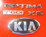 OEM  Rear Trunk Lid SX T-GDI Emblem Badge Nameplate 11-13 Kia Optima Set  - $30.59