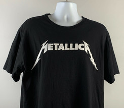 Metallica T Shirt Mens XL black Heavy Metal James Hetfield Lars Ulrich  - £17.37 GBP