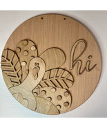 Turkey Hi Wood Door Hanger Blank - $18.00