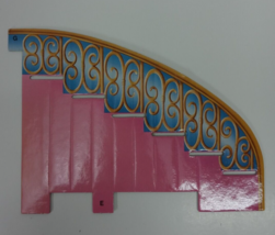 1991 Disney Beauty and the Beast Pop Up Game Replacement Right Railing - £3.02 GBP