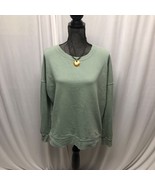 Blue 84 Sage Green Crewneck Sweatshirt Unisex Size Medium Comfortable Co... - $22.53