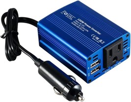 Foval 150W Power Inverter For Vehicles 12V Dc To 110V Ac Converter Car A... - £27.59 GBP