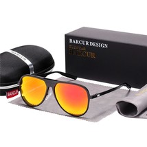 Unisex Aluminum Magnesium Male Sunglasses Polarized Trending Styles Blac... - £27.71 GBP