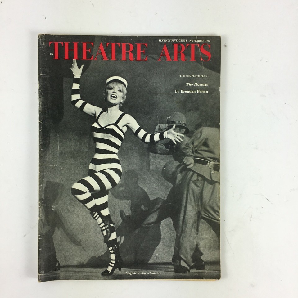 November 1962 Theatre Arts Magazine The Hostage by Brendan Behan - $12.67