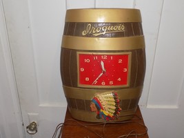 Vintage Iroquois Beer Advertising Plastic Clock - €360,20 EUR