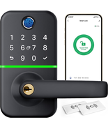 Keypad Smart Door Lock with Handle: Kucacci Keyless Entry door lock - Di... - $102.30