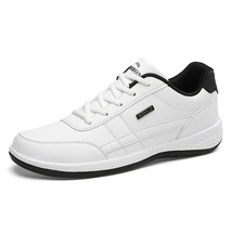 Leather Men Shoes   Eng Trend Casual Shoes Men Sneakers Italian  Male Footwear C - £39.17 GBP