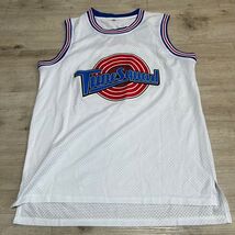 Space Jam Lola Bunny #10 Jersey Tune Squad Sleeveless Basketball M White - $14.55
