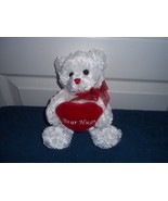 AURORA WORLD VALENTINE BEAR HUGS BEAR PLUSH TOY - 8 INCHES TALL - $56.24 MXN