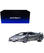 Lamborghini Diablo SE30 Jota Titanio Silver Metallic 1/18 Model Car by A... - $516.29 CAD