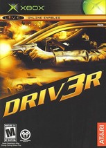 DRIV3R - Microsoft Original Xbox OG Xbox Video Game  - $4.99