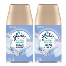 Glade Automatic Spray Refill, Clean Linen, 6.2 Oz(Pack of 2) - £23.45 GBP