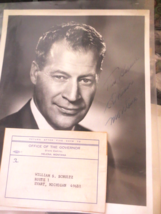 Vintage Tim Babcock Governor of Montana signed autographed Photo - $9.49