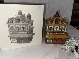 Department 56 Dickens Village 1989 Theatre Royal #5584- with Box - £21.60 GBP