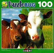 Two Young Calf - 100 Piece Jigsaw Puzzle - $10.88