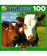 Two Young Calf - 100 Piece Jigsaw Puzzle - £8.55 GBP