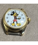 Vintage Vonita Disney Watch For Parts / Repair Mickey Mouse Mechanical - $19.73 CAD