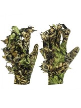 3D Leafy  Gloves  Anti-slip Full Finger Glove for  Outdoor Bird Watching Summer  - £84.70 GBP
