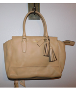 Coach Legacy Leather Candace Carryall 24201 Tan  Shoulder Bag - $85.00