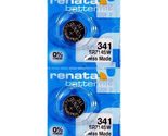 Renata 341 SR714SW Batteries - 1.55V Silver Oxide 341 Watch Battery (10 ... - £4.67 GBP+