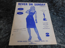 Never on Sunday by Manos Hadjidakis - £2.39 GBP