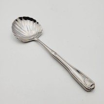 Wallace COUNTRY SHELL Stainless Flatware Glossy Fiddle LARGE SHELL SERVI... - £36.50 GBP