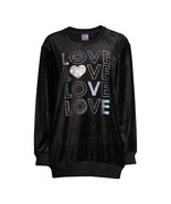 No Boundaries Juniors Graphic Pullover Sweatshirt with Face Mask, Black ... - $343.37 MXN
