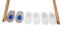 3 Pairs Lot - Cushioned Heel Insoles Support - Relief Back Heel Foot Pain - £4.74 GBP