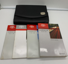 2019 Toyota Corolla Owners Manual Set with Leather Case OEM F01B65009 - $53.99