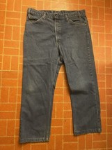 Levis 508 Orange Tab Vintage Blue Jeans Denim Pants Men&#39;s Size 37x26 - £62.32 GBP