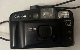 Canon Sure Shot Owl AF Date 35mm 1:4.5 Lens Point &amp; Shoot Film - £23.02 GBP