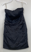Ladies Womens Express Size 0 black strapless dress - £18.38 GBP