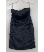 Ladies Womens Express Size 0 black strapless dress - £18.47 GBP